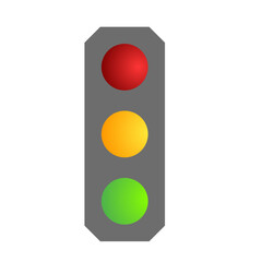 traffic light, traffic lamp icon vector symbol illustration 
