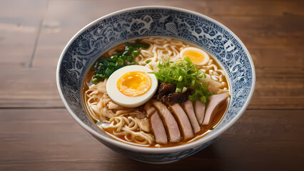Japanese Cuisine Dish Bowl of Ramen Noodles