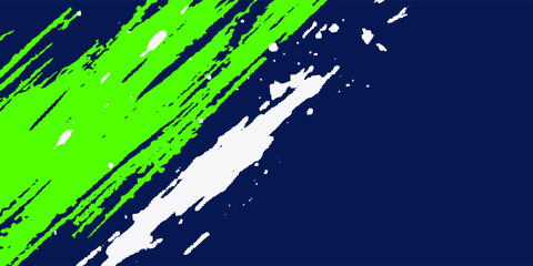 Abstract and Colorful Brush Background with Halftone Effect. Brush Stroke Illustration for Banner, Poster, or Sports Background. eps 10