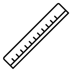 Scale Ruler art vector illustration