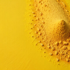Sunflower Yellow Textured Powder Surface