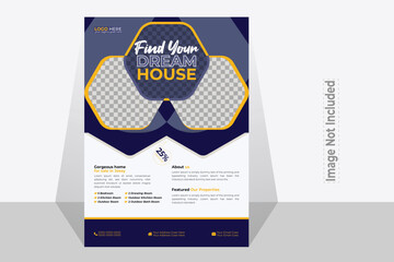 Real-Estate Flyer Design Template 