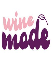 Retro, Wine love,  Craft Design. T-shirt Design. Illustration