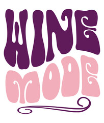 Obraz premium Retro, Wine love, Craft Design. T-shirt Design. Illustration