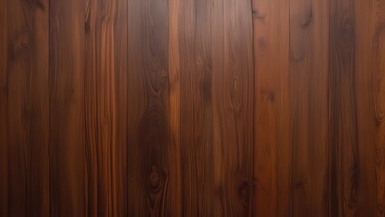 Obraz premium 8K UHD close-up of a rich brown wood texture, highlighting the natural grain patterns and intricate details, creating an abstract, warm background that exudes organic beauty and rustic charm.
