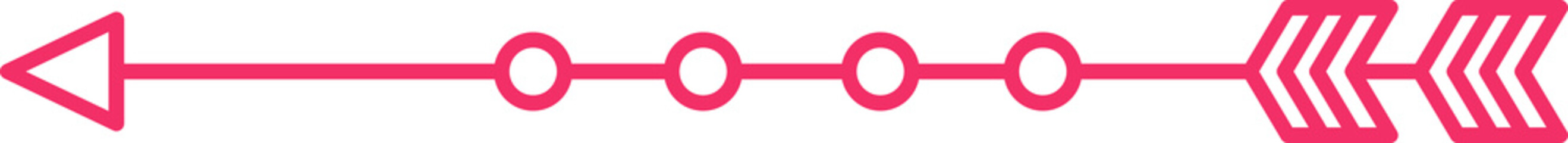 Decorative Tribal Arrow Line Art