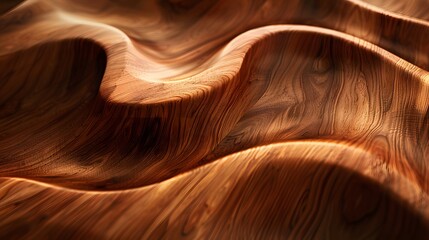 Obraz premium Close-up of an abstract wooden texture background.