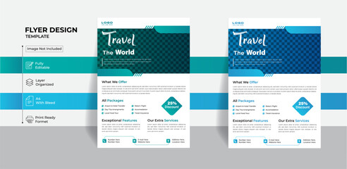 Corporate Business Flyer Design Template