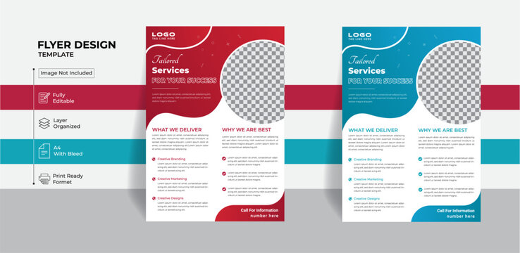 Corporate Business Flyer Design Template