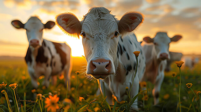 Visual guide on the impact of livestock farming on greenhouse gas emissions promoting plantbased diets as a sustainable alternative