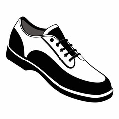 shoe  Silhouette Vector illustration
