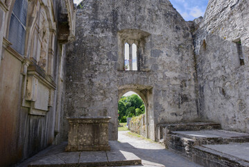 Fototapeta premium Killarney, Ireland - Muckross Abbey