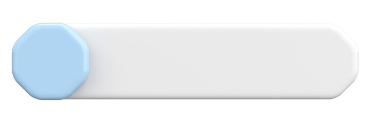 Profile tab. Social media profile. 3D illustration.