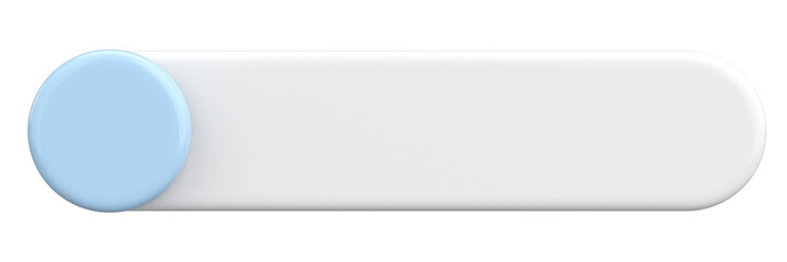 Profile tab. Social media profile. 3D illustration.