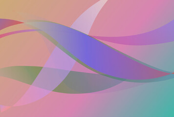 abstract gradient colorful line background