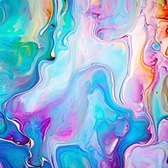 Fototapeta premium Abstract design colorful watercolor stains picture painting illustration background Colorful aquarelle wash drawing design wallpaper hand painted watercolor brush strokes painted background 