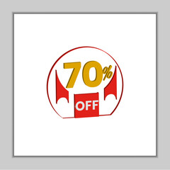 Vector design creative sale stickers and tags
