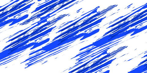 Abstract Blue and White Grunge Background with Halftone Style. Brush Stroke Illustration for Banner, Poster, or Sports.