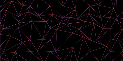Hexagon geometric on a black background. Geometric abstract background with simple Hexagon elements. clean and modern science chemical theme background. hexagon geometric pattern vector illustration