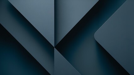 Minimal abstract navy blue cut wallpaper