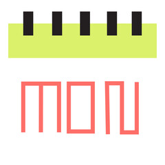 illustration of a set of tags