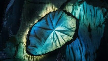 Labradorite Stone Color Background: Natural Mineral Texture