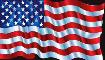 Obraz premium USA Flag Memorial Day