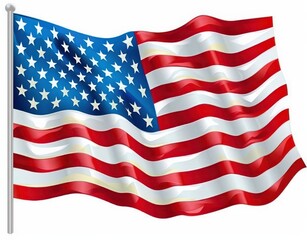 Obraz premium USA Flag Memorial Day