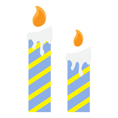 set of candles birthday