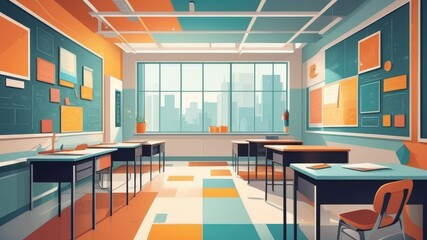 modern room
