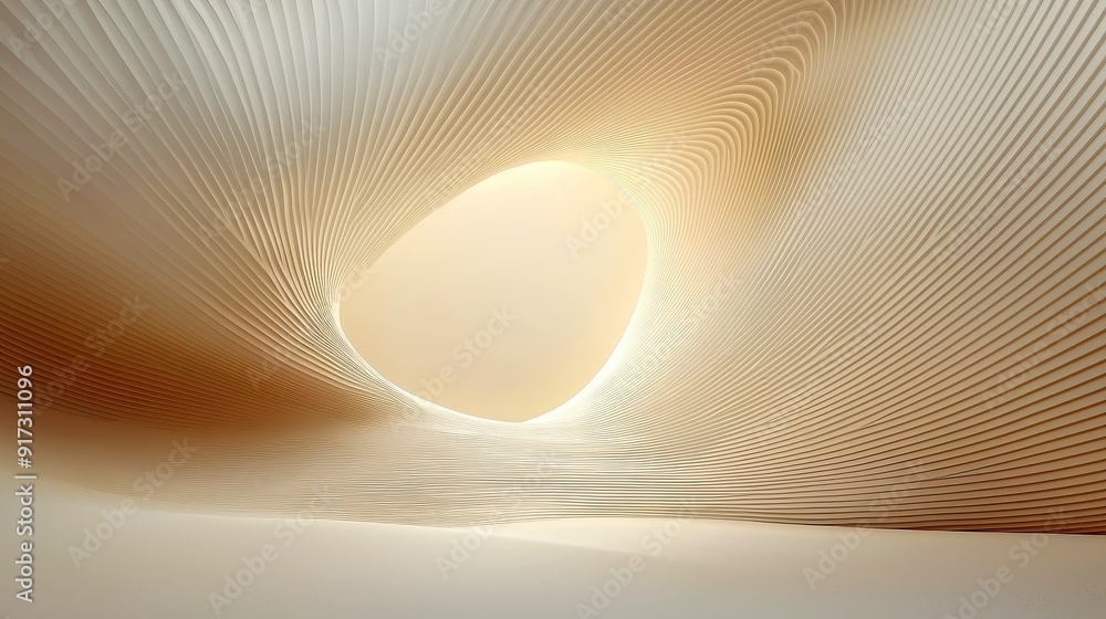 Poster fluid dynamics, an engaging backdrop featuring flowing wavy lines, soft colors blending harmoniously