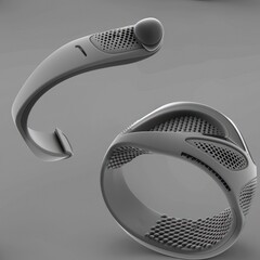Futuristic Design Concept - 3D Render.