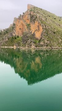 The Francisco Abellan Dam located on the Fardes River, Granada, Spain