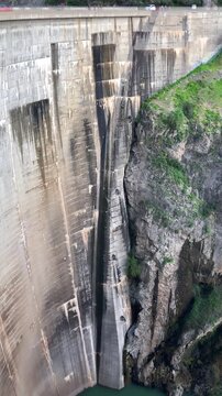 The Francisco Abellan Dam located on the Fardes River, Granada, Spain