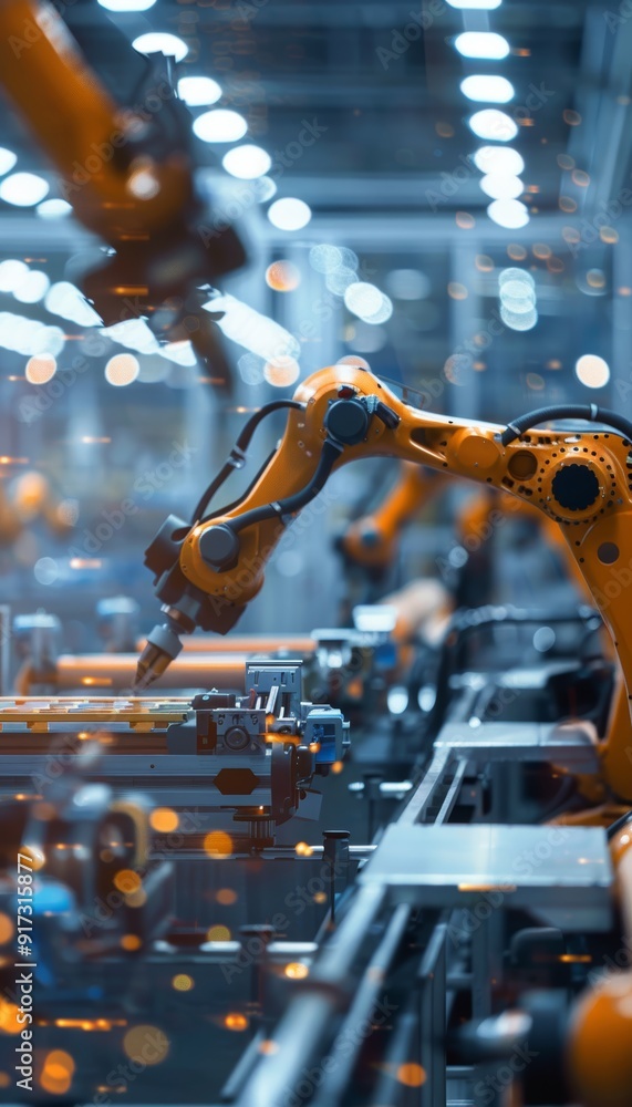 Poster Advanced Robotics in Modern Factory Producing High Performance Insulation Materials