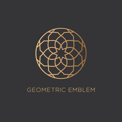 Geometric emblem