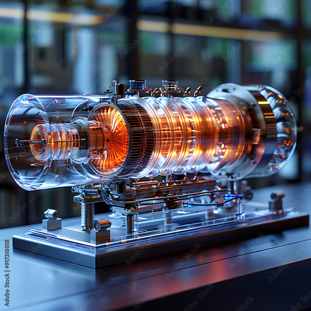 Poster exploring carnot cycle and its significance in establishing the maximum efficiency of heat engines s