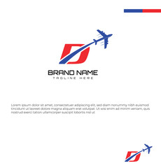 Travels- D Letter Logo