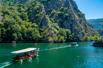 Summer day in Matka Canyon