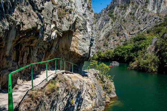 Summer day in Matka Canyon