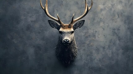 deer head silhouette