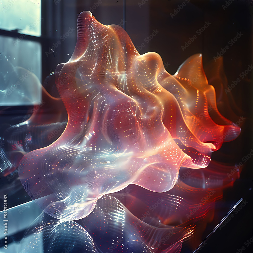 Aufkleber exploring wave nature of light detailing diffraction and interference phenomena observed in doublesl