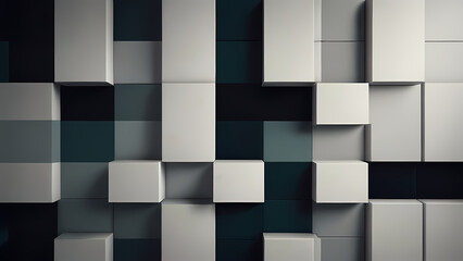minimalist abstract background where the primary focus is on squares