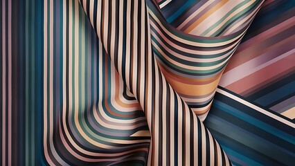 Striped wallpaper texture. Abstract background for design