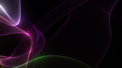 Digital wave background abstract title dark blue blurred animation of particle seamless.