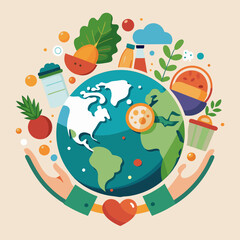 World Food Day, global hunger, food security, sustainable agriculture, nutrition, food for all, zero hunger, global health, food access, food equity, healthy diet, food sustainability, food awareness,