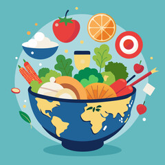 World Food Day, global hunger, food security, sustainable agriculture, nutrition, food for all, zero hunger, global health, food access, food equity, healthy diet, food sustainability, food awareness,