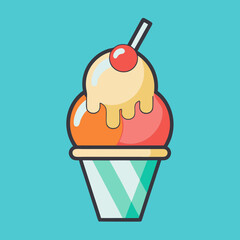 Ice cream, frozen treat, creamy dessert, vanilla, chocolate, scoops, refreshing, summer treat, gelato, sorbet, waffle cone, toppings, sprinkles, ice cream cone, soft serve, sundae, cold dessert, milks