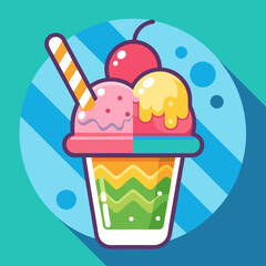 Ice cream, frozen treat, creamy dessert, vanilla, chocolate, scoops, refreshing, summer treat, gelato, sorbet, waffle cone, toppings, sprinkles, ice cream cone, soft serve, sundae, cold dessert, milks