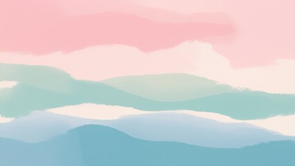 Obraz premium Serene and calming soft color background